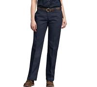 Dickies Pantalon de Travail Original pour Femme résistant aux Plis et aux Taches, Bleu Marine, 40 Haut