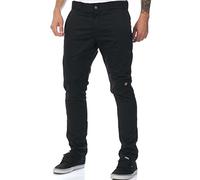 Dickies Pantalon de Travail Skinny Droit Double Genou pour Homme - Durable, Coupe ajustée, Uniforme Industriel et vêtements de Travail, Noir, 32W x 32L