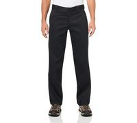 Dickies 873 Slim Fit Work Pants Pantalon d'affaires décontracté, Noir, 34W x 32L Homme