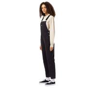 Dickies Pantalon En Toile Duck À Bretelles Damen Noir Lavé À La Pierre NEUF