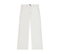 Dickies - Pantalon Peintre en Denim Large - Homme - Jeans - Blanc - Taille: S