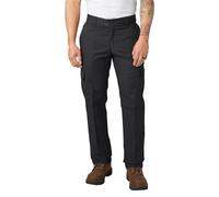 Dickies 873 Slim Fit Work Pants Pantalon d'affaires décontracté, Noir, 31W / 32L Homme