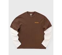 Dickies Payson 2fer Long Sleeve T-shirt Marron 2XL Homme