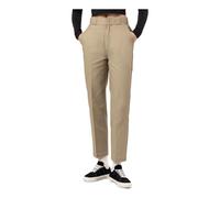 Dickies - Phoenix Cropped Rec - Femme - Pantalons - Beige - Taille: W31