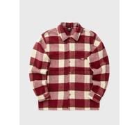 DICKIES PLAID COALING LS SHIRT men Longsleeves|Overshirts red|beige taille: M