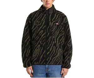 Dickies - Polaire zippée imprimée - Mount Hope Printed Black pour Homme - Taille M - Noir Noir M