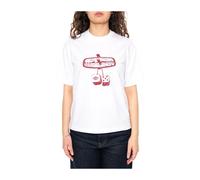 Dickies - Polk SS TEE W - Femme - Tops - Blanc - Taille: 42 FR