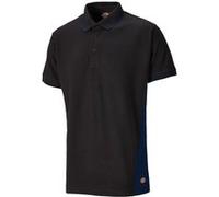 Dickies - Polo PIQUE - Homme (L) (Noir) - UTPC3460 Noir G