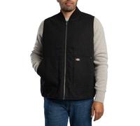 Dickies Pour des hommes Gilet en toile matelassée, Noir