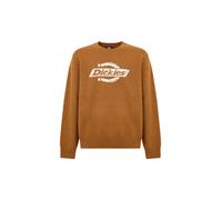 DICKIES Pull-over 'Ruston' caramel / blanc, Taille XL