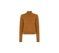 DICKIES Pull-over 'Ruston' cognac / blanc, Taille M