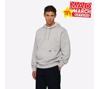 Dickies Quotidien Hommes Confort Décontracté Classique Pull Polaire Capuche Gris