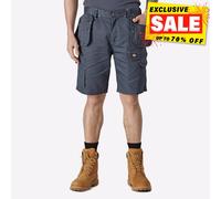 Dickies Redhawk Hommes Utilitaire Cargo Multi Poches Pro Travail Short Gris