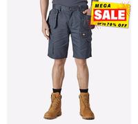 Dickies Redhawk Hommes Utilitaire Cargo Multi Poches Pro Travail Short Gris