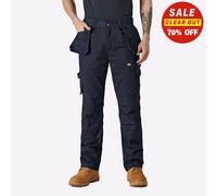 Dickies Redhawk Hommes Utilitaire Pro Travail Multi Poches Pantalon (Coupe) Navy