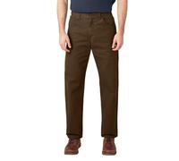 Dickies Relaxed Fit Straight-Leg Duck Carpenter Jean, Marron, 38W / 34L Homme