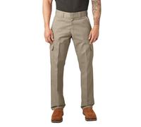 Dickies Pantalon de Travail Cargo à Coupe Droite décontractée d'utilité Professionnelle, Sable du désert V1, 40W / 34L Homme
