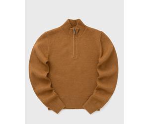 DICKIES RUSTON QZ SWEATER W women Half-Zips brown taille: L