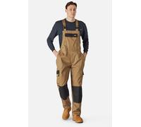 Dickies - Salopette à bretelles pour homme FS9202 (S) (Kaki-Brun/Noir)