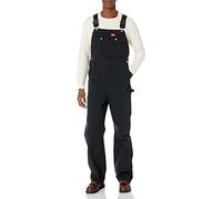 Dickies Salopette à bretelles pour homme, Noir délavé, 48W x 32L