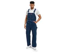 Dickies Salopette bavoir homme, Bleu (Rnsd Ind / Blu Rnb), W46 / L32