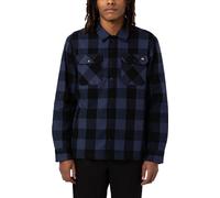 Dickies Sherpa Sacramento Lined Langarmhemd Blau M Mann Blau M