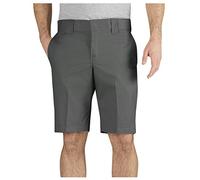 Dickies Short de Travail en sergé Extensible pour Homme 27,9 cm Coupe ajustée 27,9 cm, Gris Gravier, 4