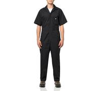 Dickies Short-Sleeve Coverall Combinaison, Noir XL, S/Taille Courte Homme