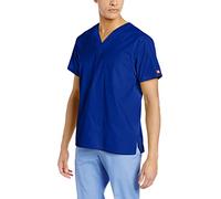 Dickies Signature blouse médicale à col en V pour homme - Bleu - Taille M