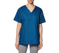 Dickies Signature blouse médicale à col en V pour homme - Bleu - Taille XL