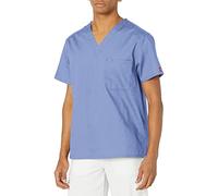 Dickies Signature blouse médicale à col en V pour homme - Bleu - XX-Large