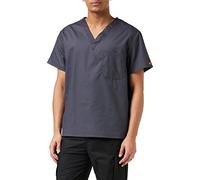 Dickies Signature blouse médicale à col en V pour homme - gris - Taille 3XL