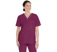 Dickies Signature Blouse médicale à col en V pour Homme - Violet - Taille 3XL