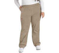 Dickies Signature Pantalon médical à Taille élastique pour Femme - Beige - Taille L