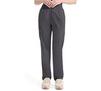 Dickies Signature Pantalon médical à Taille élastique pour Femme - Gris - Taille XL