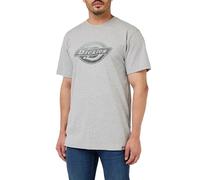 Dickies SS Logo Graphic Tee 2 T-Shirt d'utilité Professionnelle, Heather Grey, S Homme