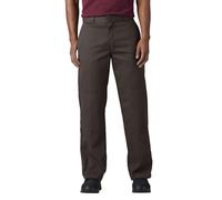 Dickies Streetwear Male Pants Double-Knee Work - Pantalon De Sport Homme, Marron (Dark Brown) - (Taille Fabricant: 34/32)