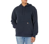 Dickies Sweat à Capuche en Polaire Blouson de Polyester molletonné, Bleu Marine, S Homme
