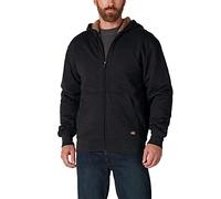 Dickies - Sweat à capuche pour homme doublé en sherpa, Technologie tissu déperlant, Noir, M