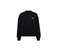 DICKIES Sweat-shirt 'Summerdale' noir / blanc, Taille S