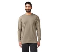 Dickies T-Shirt à Manches Longues et col Rond pour Homme, Taille Grande et Large, Sable, XX-Large Haut