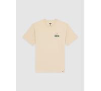 DICKIES T-Shirt 'Apison' beige / vert, Taille S