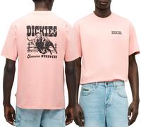 Dickies - T-shirt en coton - Buchtell SS Tee Bridal Rose pour Homme en Coton - Taille M Rose M