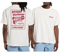 Dickies - T-shirt en coton - Dry Ridge SS Tee Egret pour Homme en Coton - Taille M - Beige Beige M