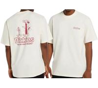 Dickies - T-shirt en coton - Fairlawn SS Tee Egret pour Homme en Coton - Taille S - Beige Beige S