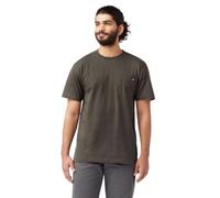 Dickies Short Sleeve Heavyweight Crew Neck Pocket T-Shirt Chemise Henley, Olive Noire, S Homme