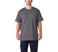 Dickies T- Shirt épais à Manches Courtes et col Rond, Gris Anthracite chiné, M Homme