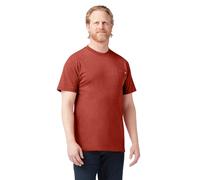 Dickies T- Shirt épais à Manches Courtes et col Rond, Rustique Rouge Simple Teinture Bruyère, 3XL Plus Homme