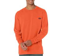 Dickies T-Shirt épais à Manches Longues et col Rond pour Homme, Orange, L Haut