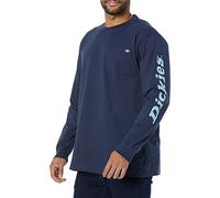 Dickies T-Shirt Graphique à Manches Longues pour Homme, Encre Marine., Taille M